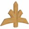 Ekena Millwork Davenport Rough Sawn Timber Gable Bracket, Western Red Cedar, 48"W x 28"H x 2"D x 6"F, 14/12 Pitch GBW048X28X0206DAV00RWR - alternate 2